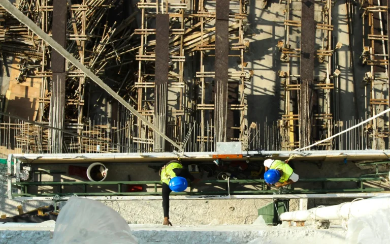 How long can scaffolding stay up on residential properties