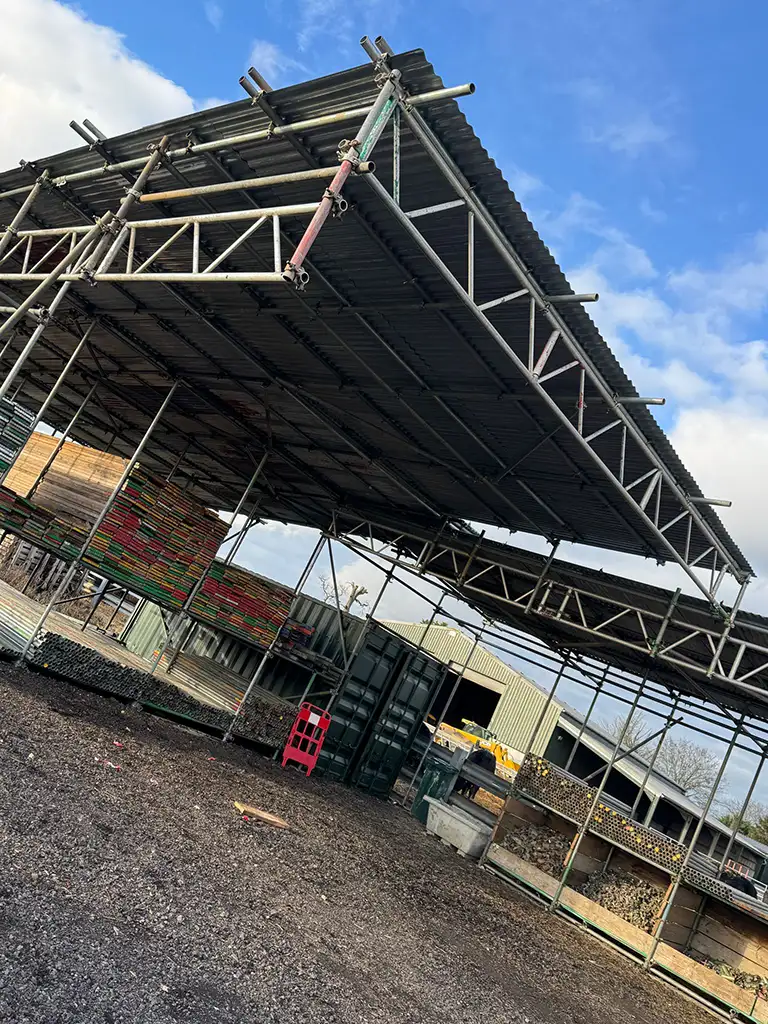 Mobile Temporary Roof Scaffolding